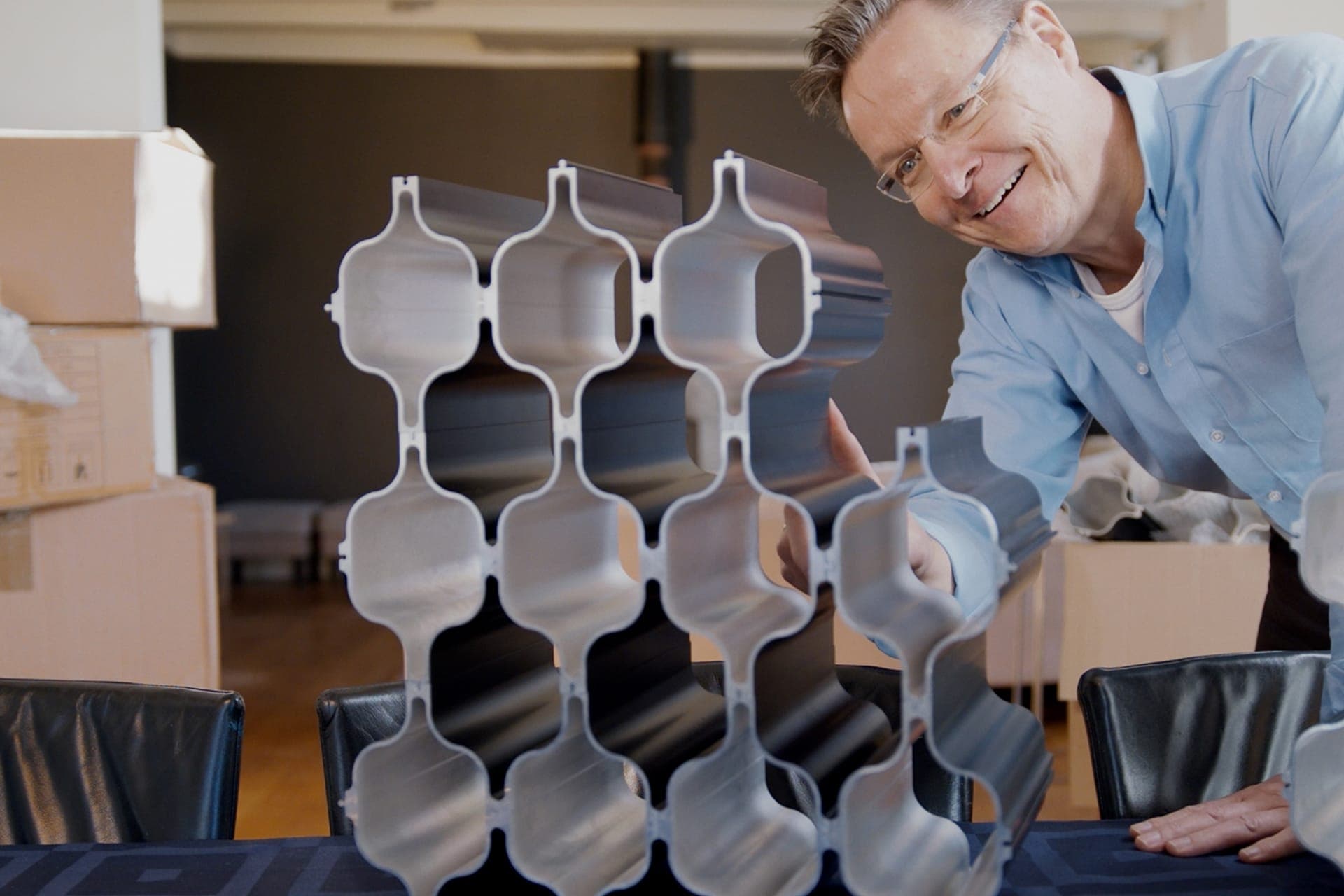 hex winerack